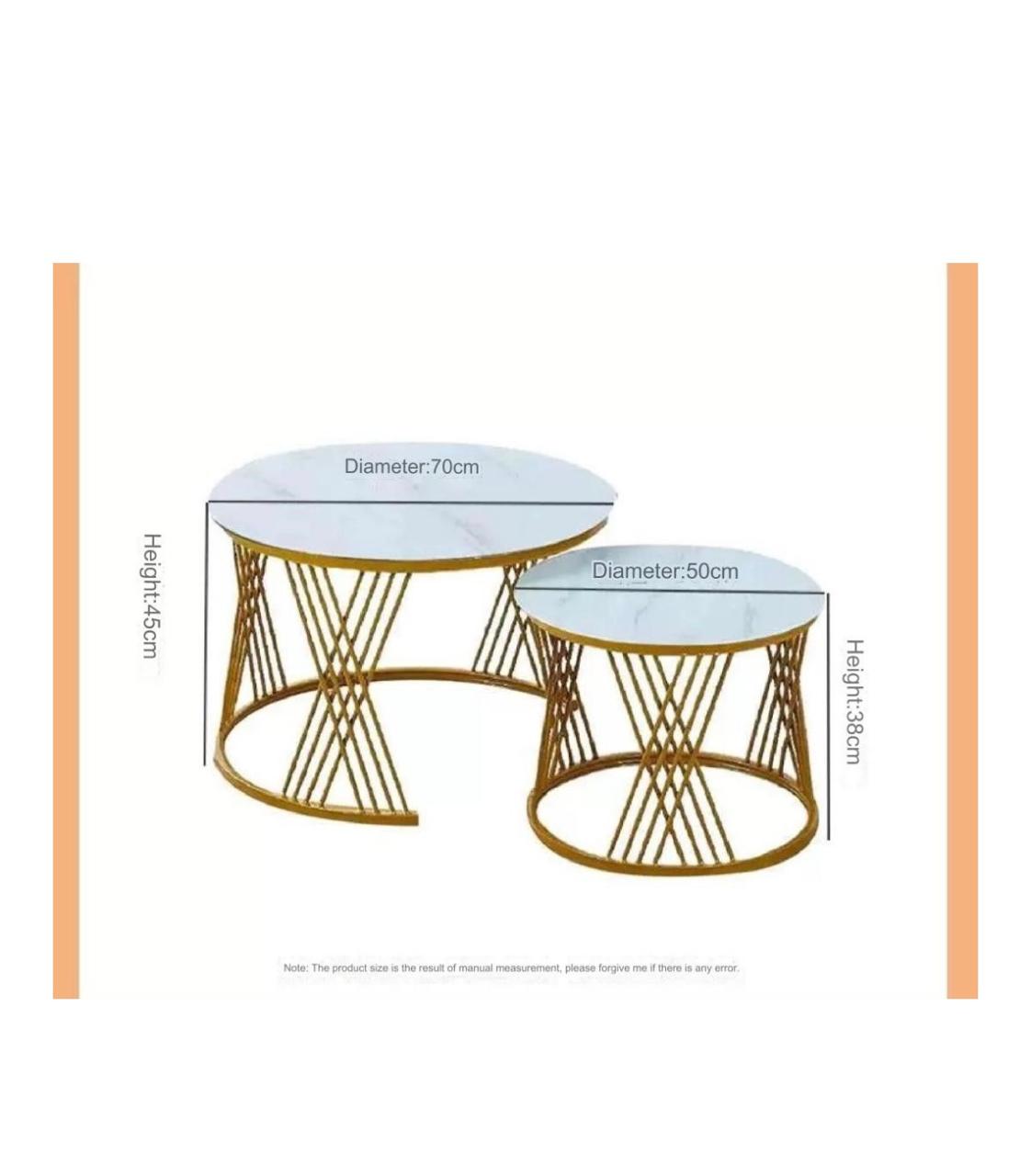 Twist Stylish White Glass Round Coffee Table